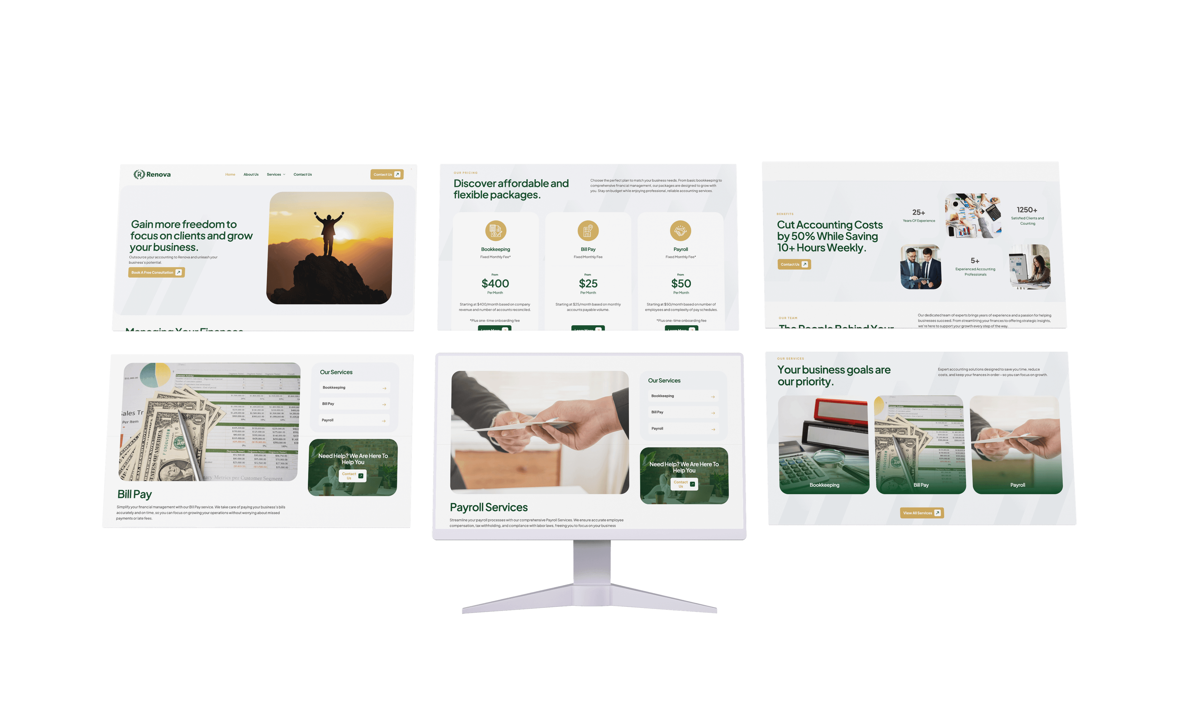 Renova design asset mockup