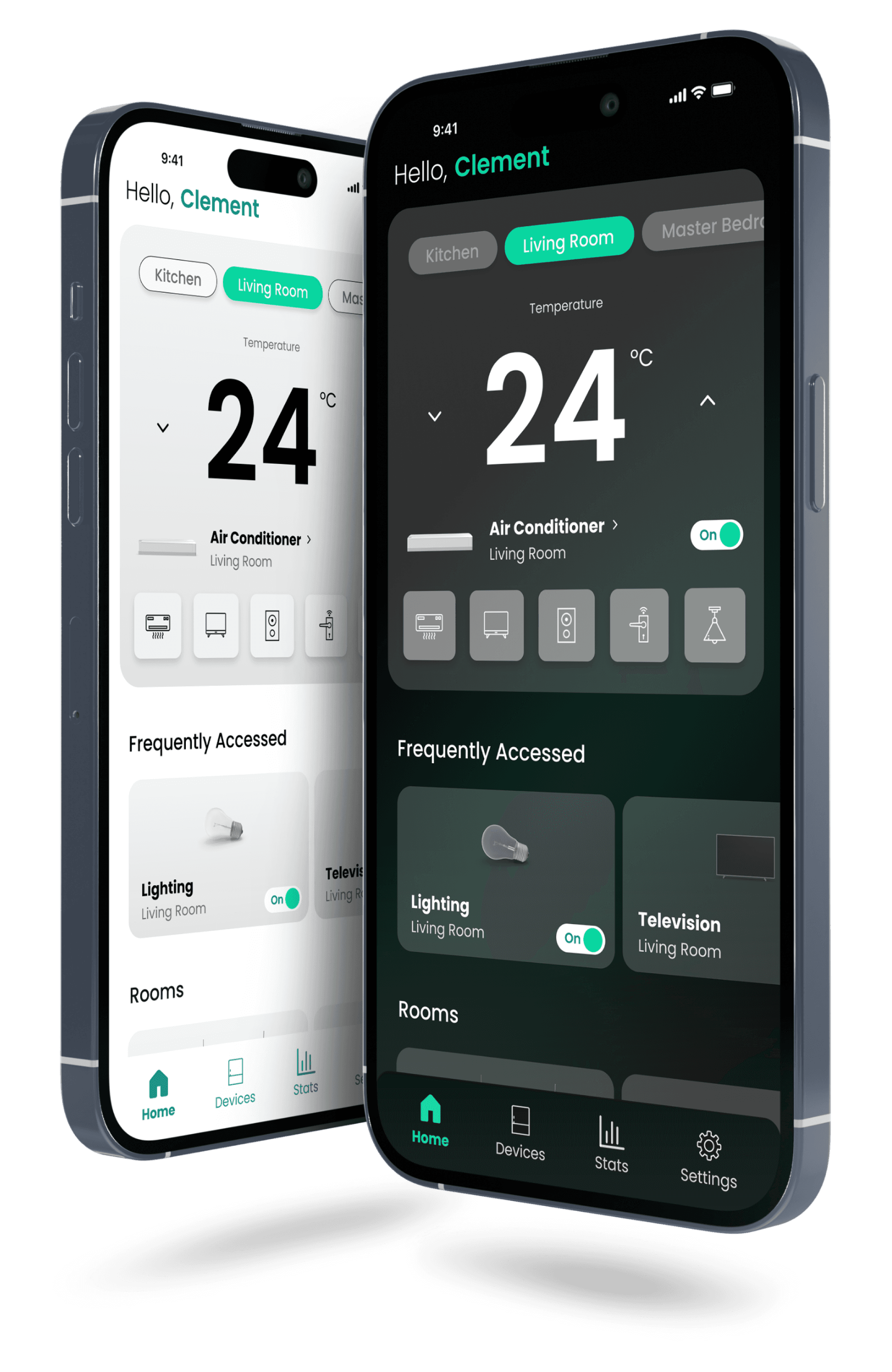 Ecohome mobile interface design
